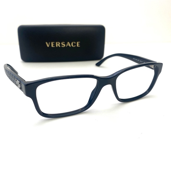 Versace | Accessories | Versace Mens Brown Rectangle Lens Eyeglasses ...